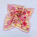 Excelente calidad Hand Made Paint Fashionable Lady Silk Scarf